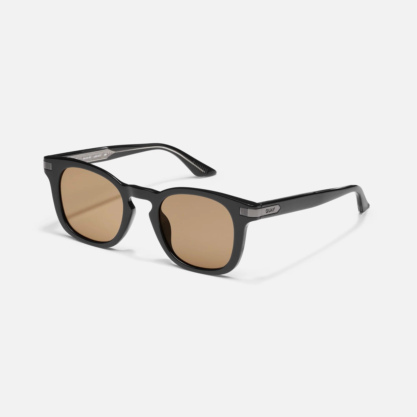 Quay Weekender Black Tan