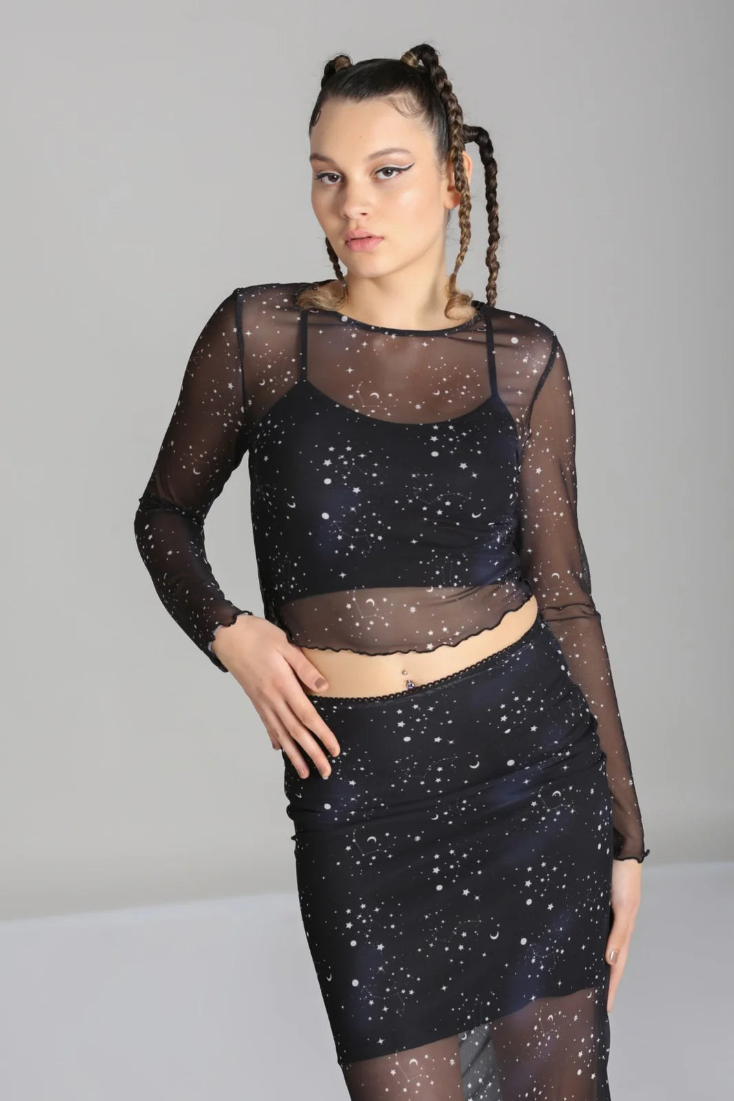 Zodiac Mesh Top