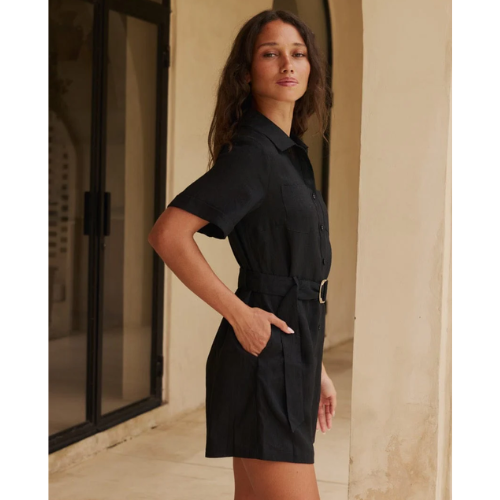 Loco Playsuit Black