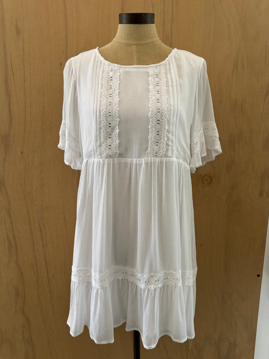 Aliana Boho White Dress