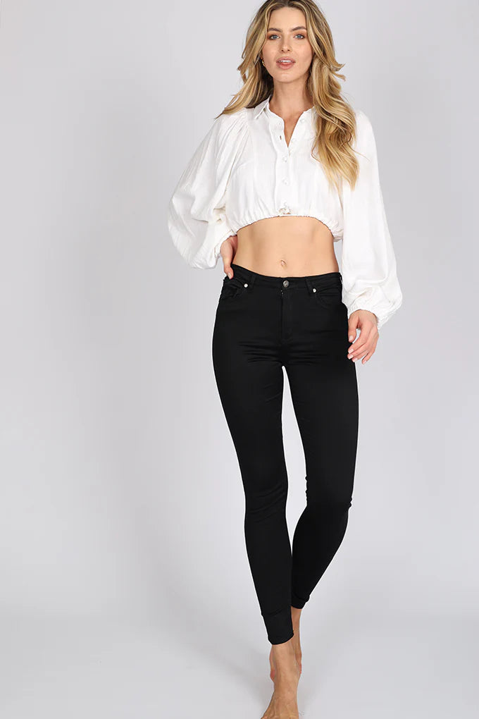 Gelato Legs Black Onyx High Rise Jeans